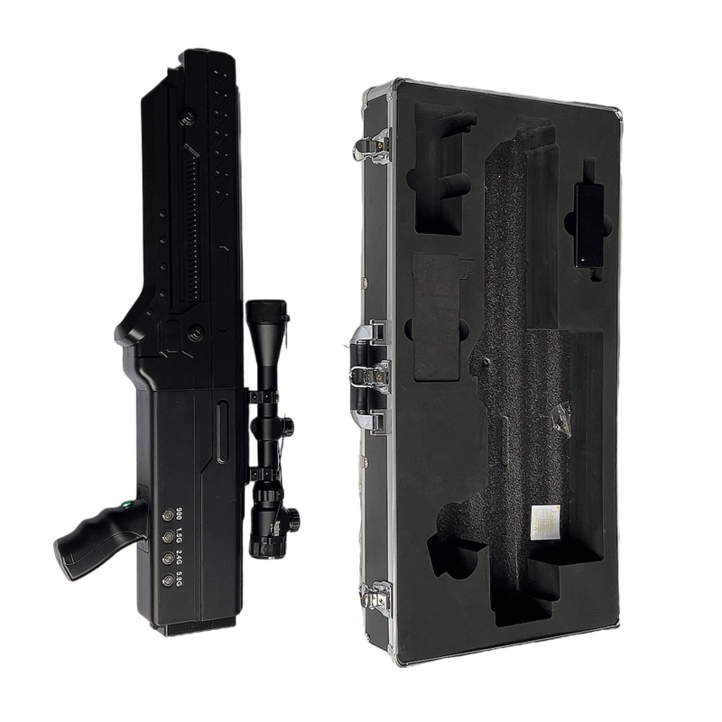  长征镇手持便携式枪型低空防御反制四通道A型