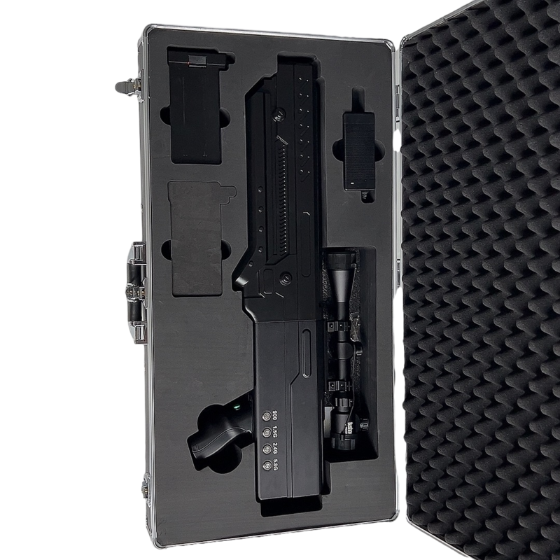  长征镇手持便携式枪型低空防御反制四通道B型