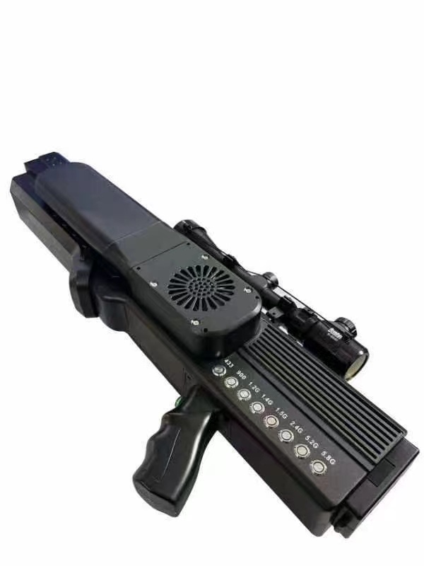  长征镇手持便携式枪型低空防御反制八通道
